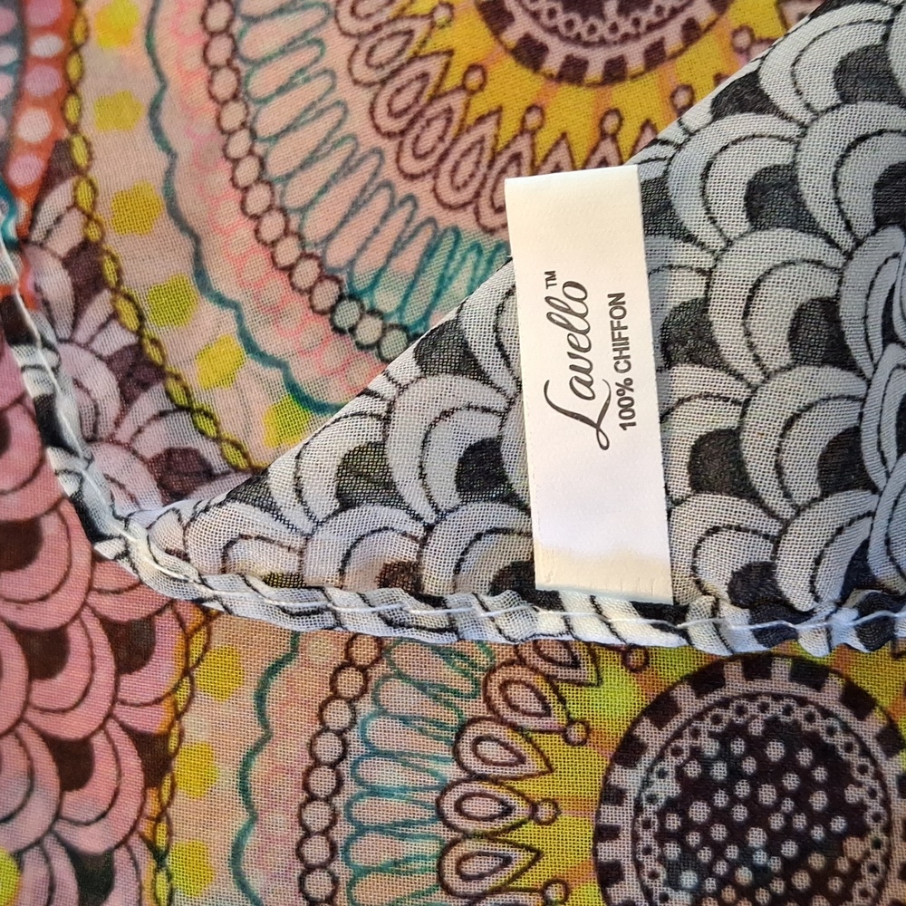 Lavello Women's Chiffon Scarf - Picture 6 of 6